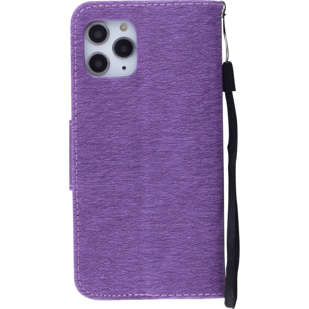 Fourre iPhone 11 Pro - Flip plume freedom - Violet