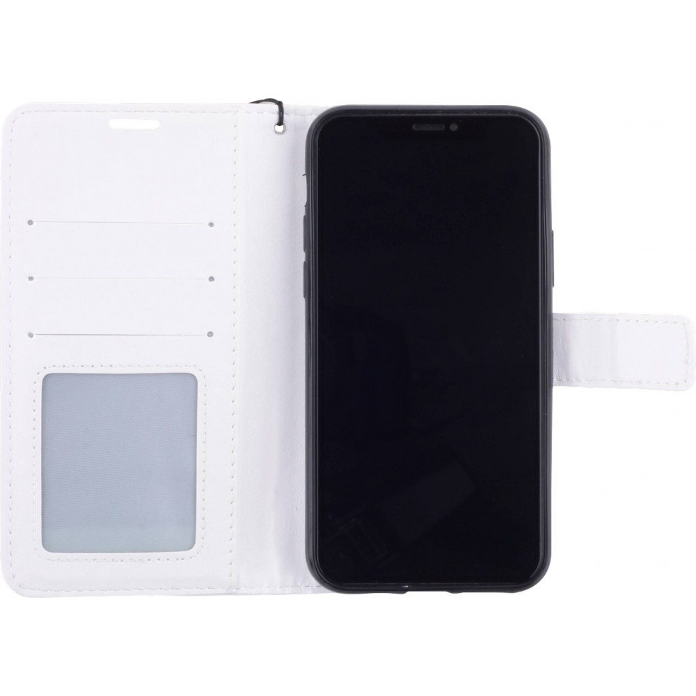 Fourre iPhone 13 Pro Max - Premium Flip - Blanc