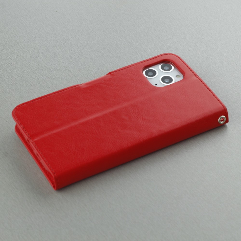 Fourre iPhone 11 Pro Max - Premium Flip - Rouge