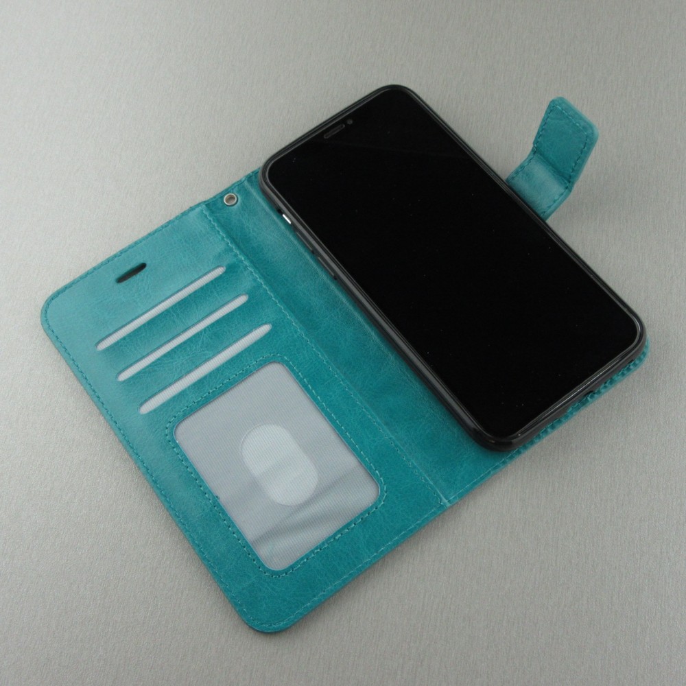 Fourre iPhone 13 Pro Max - Premium Flip - Turquoise