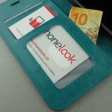 Hülle iPhone 13 Pro Max - Premium Flip - Türkis