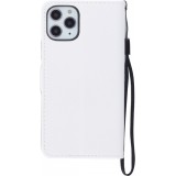 Hülle iPhone 11 Pro - Premium Flip - Weiss