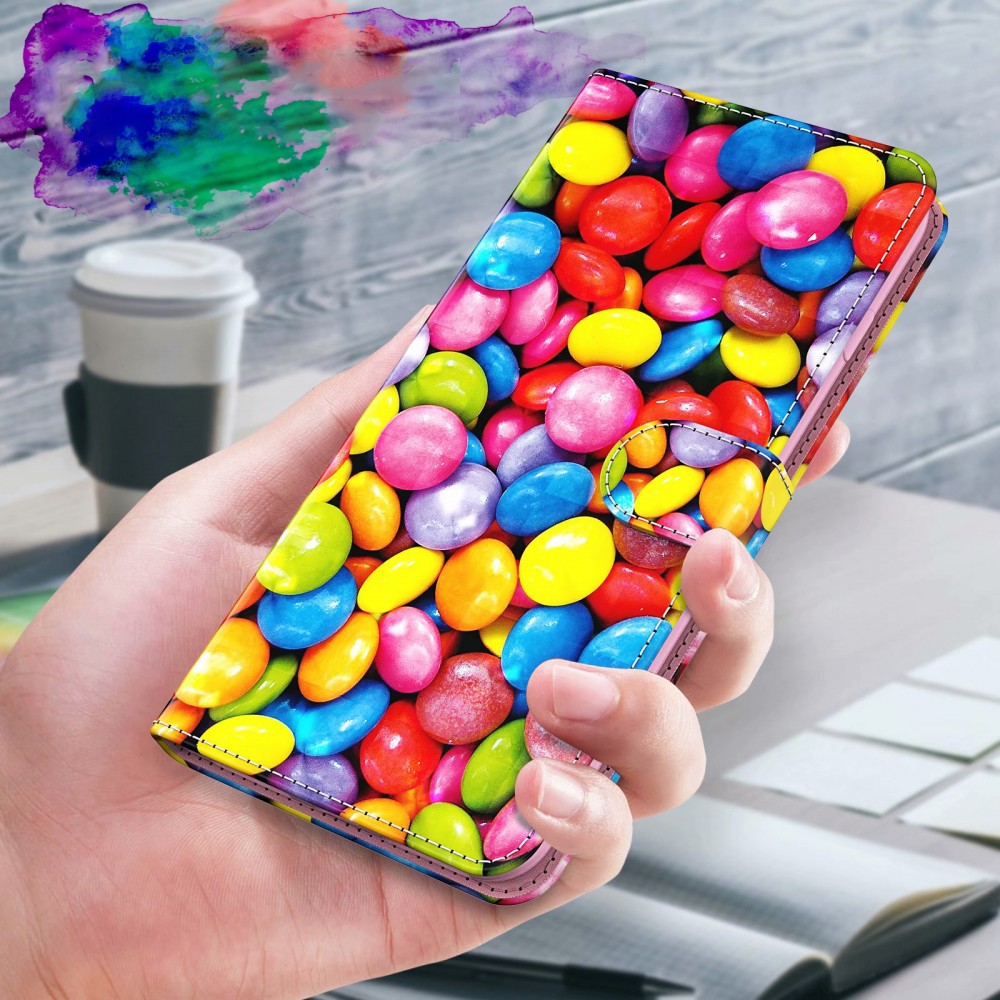 Fourre iPhone 13 Pro Max - 3D Flip bonbons