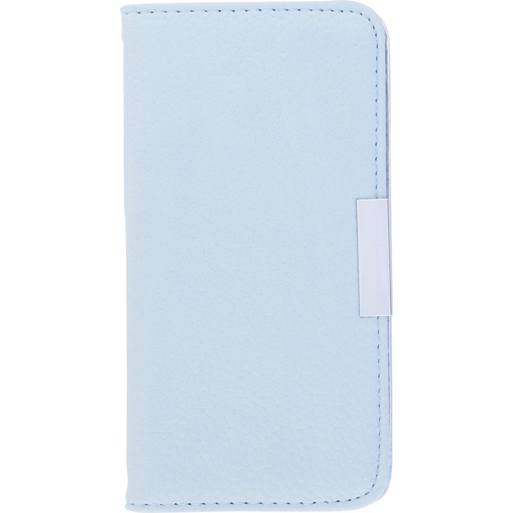 Hülle iPhone 12 / 12 Pro - Flip Magnet blau