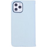 Hülle iPhone 12 / 12 Pro - Flip Magnet blau