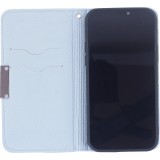 Hülle iPhone 12 / 12 Pro - Flip Magnet blau
