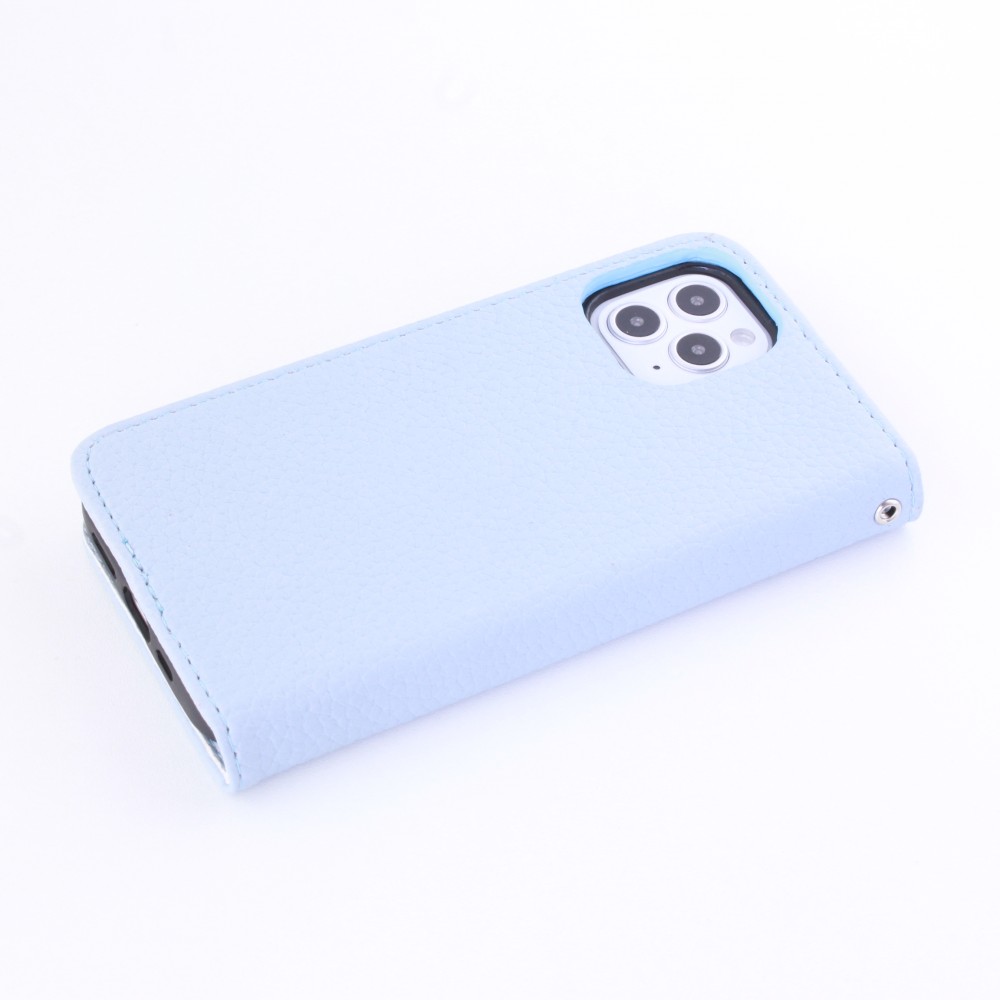 Fourre iPhone 12 / 12 Pro - Flip Magnet - Bleu