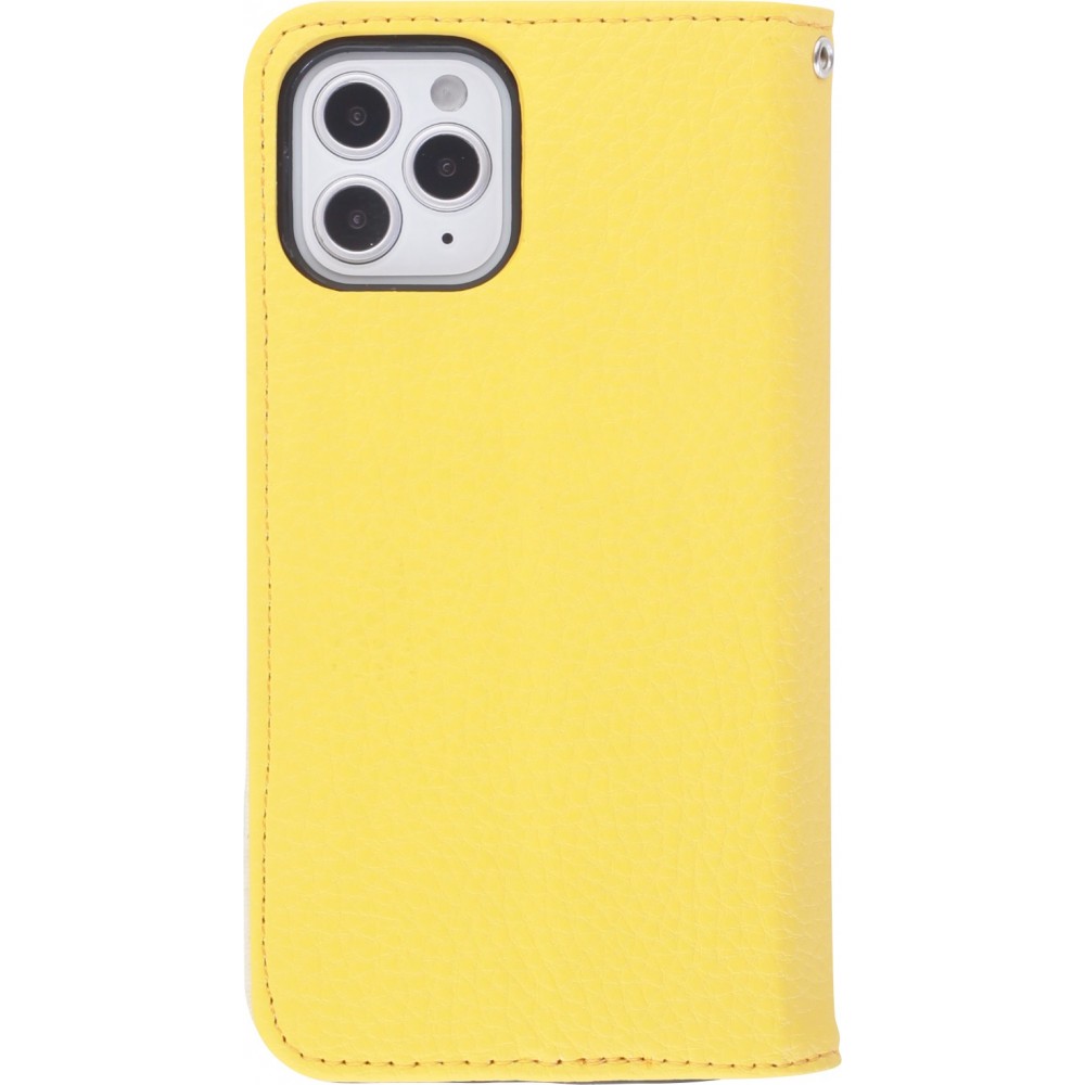 Fourre iPhone 12 / 12 Pro - Flip Magnet jaune
