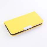 Fourre iPhone 12 / 12 Pro - Flip Magnet jaune