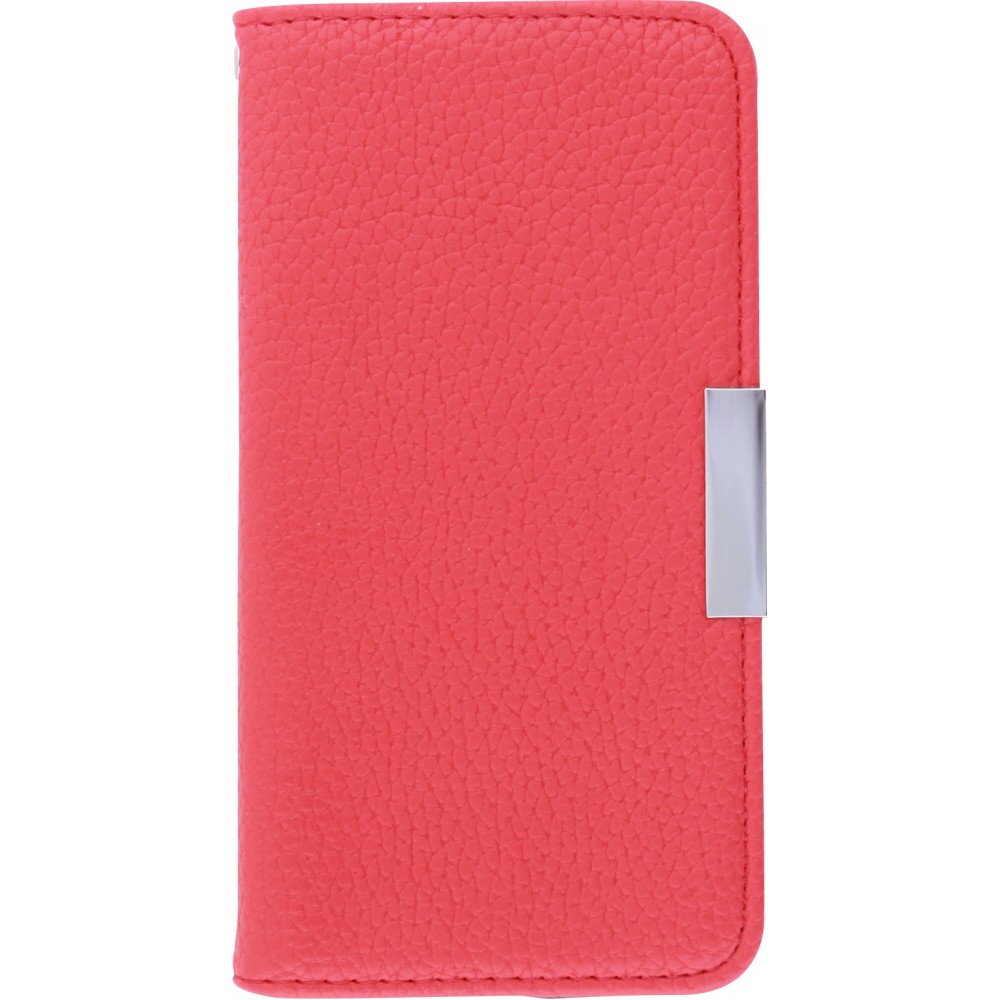 Hülle iPhone 12 / 12 Pro - Flip Magnet - Rot