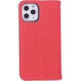 Fourre iPhone 12 / 12 Pro - Flip Magnet - Rouge