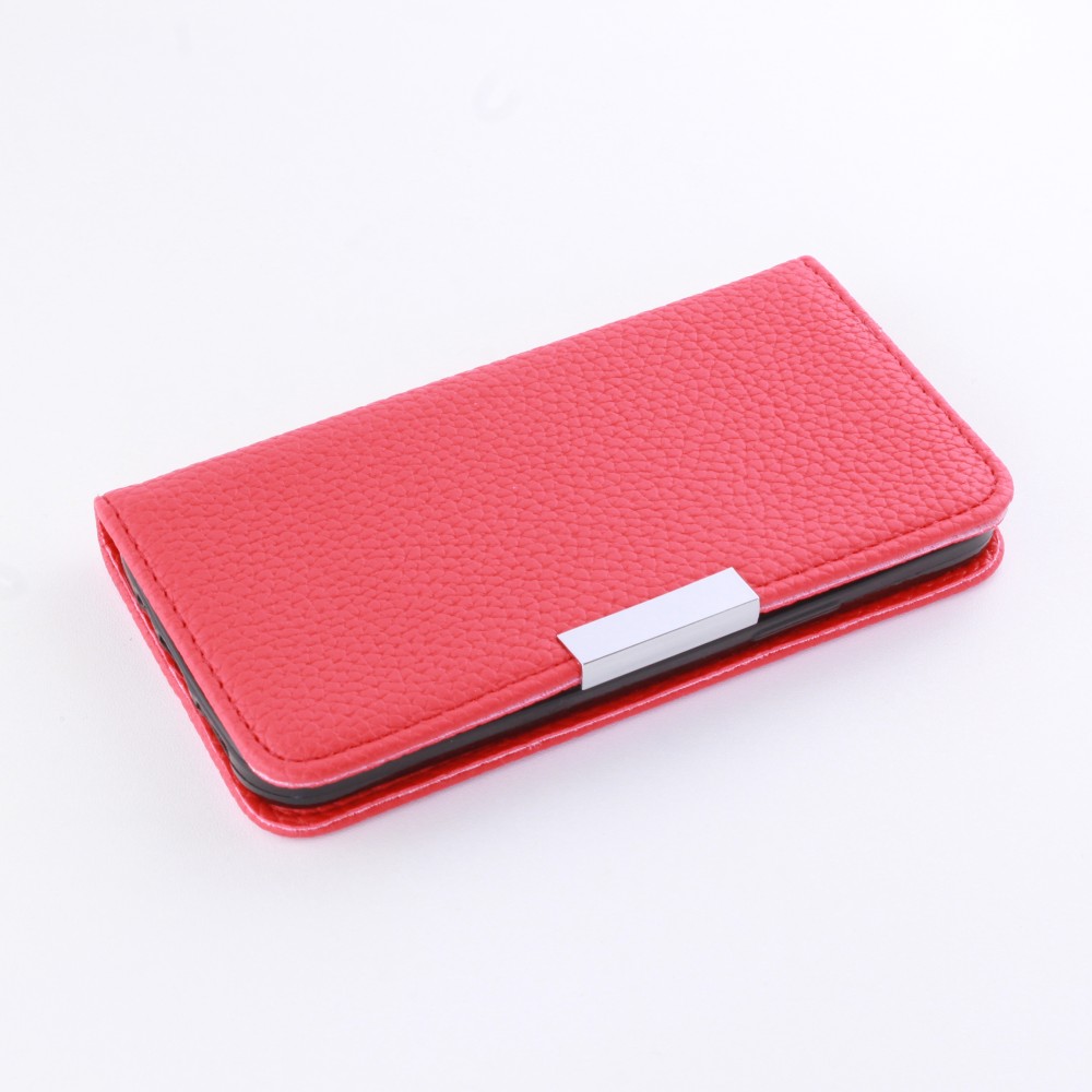 Hülle iPhone 12 / 12 Pro - Flip Magnet - Rot