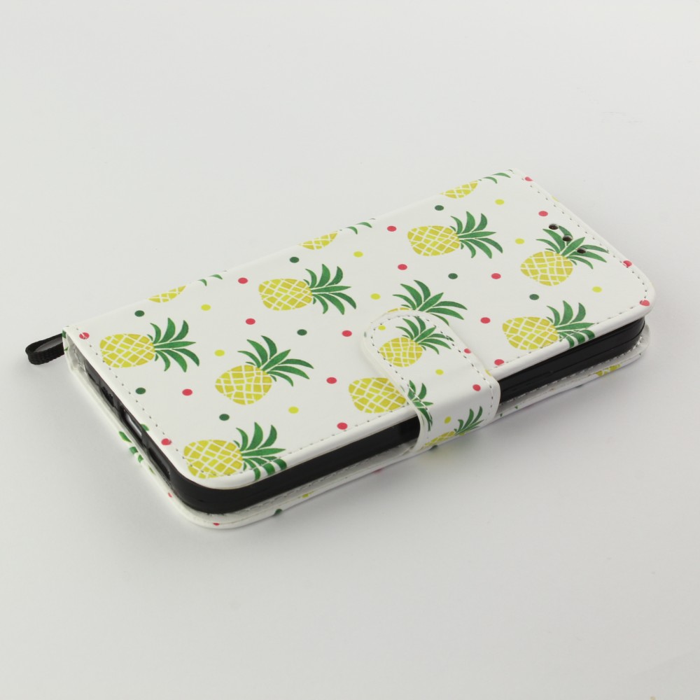 Hülle iPhone 11 - Flip ananas Muster