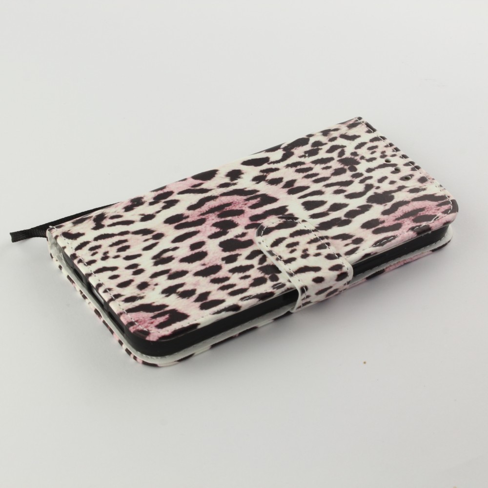 Fourre iPhone 12 / 12 Pro - Flip leopard