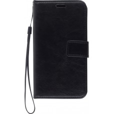 iPhone 13 Pro Max Case Hülle - Premium Flip - Schwarz