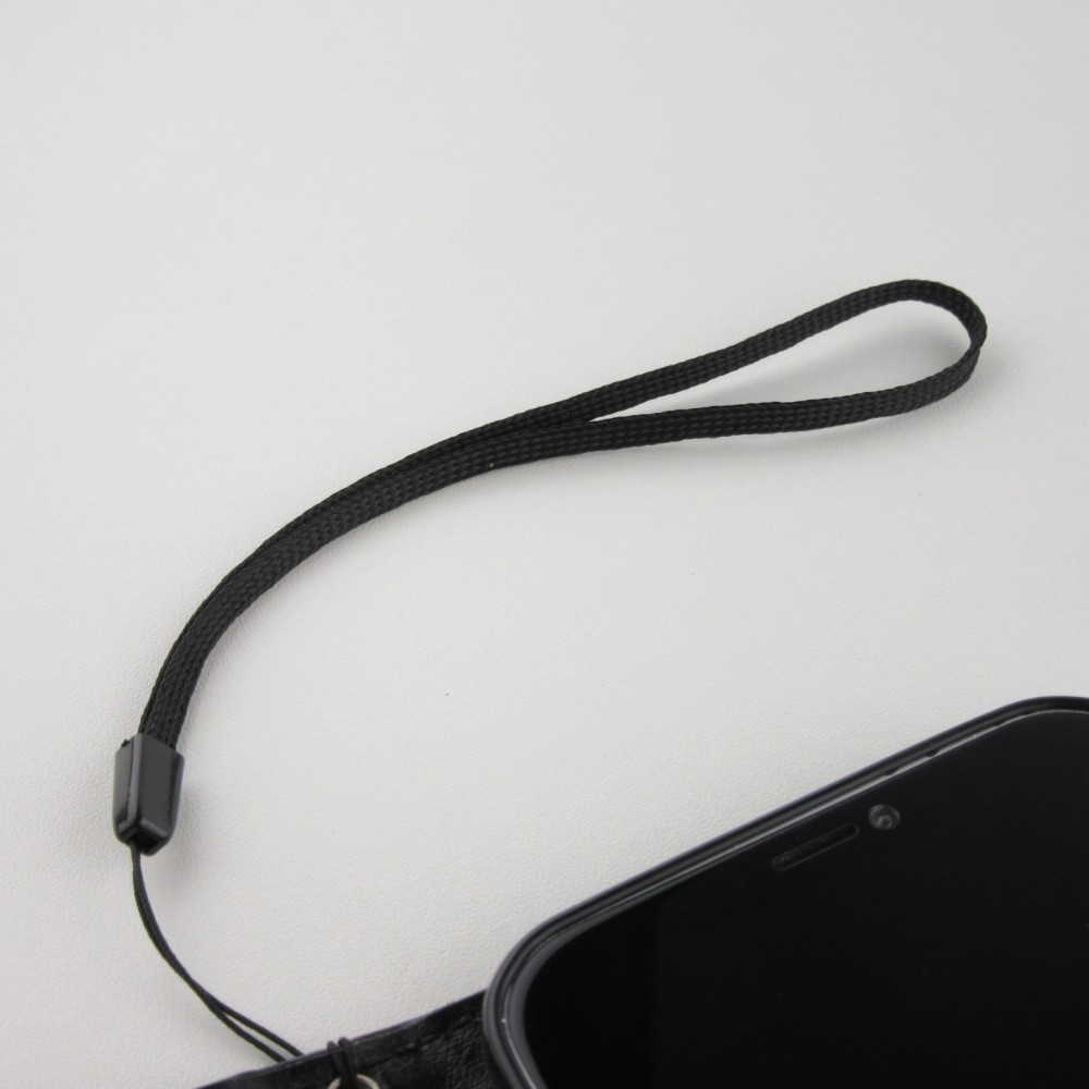 Hülle iPhone 12 / 12 Pro - Premium Flip - Schwarz