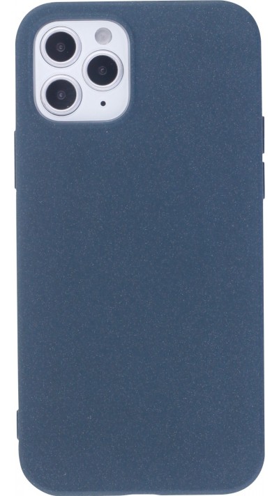 Hülle iPhone 12 Pro Max - Silikon Mat Rau blau