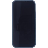 Coque iPhone 12 / 12 Pro - Silicone Mat Rude - Bleu