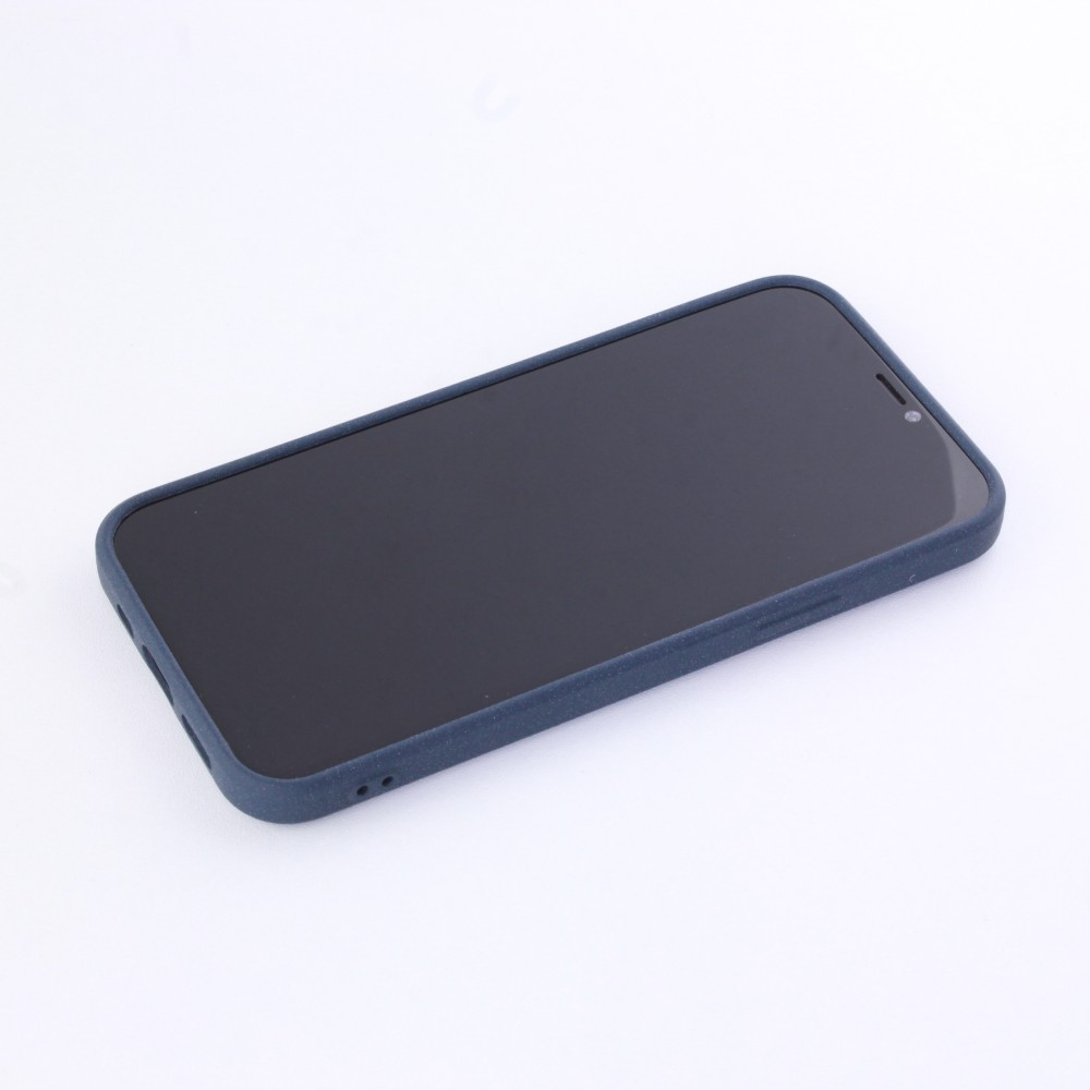 Coque iPhone 13 Pro Max - Silicone Mat Rude - Bleu