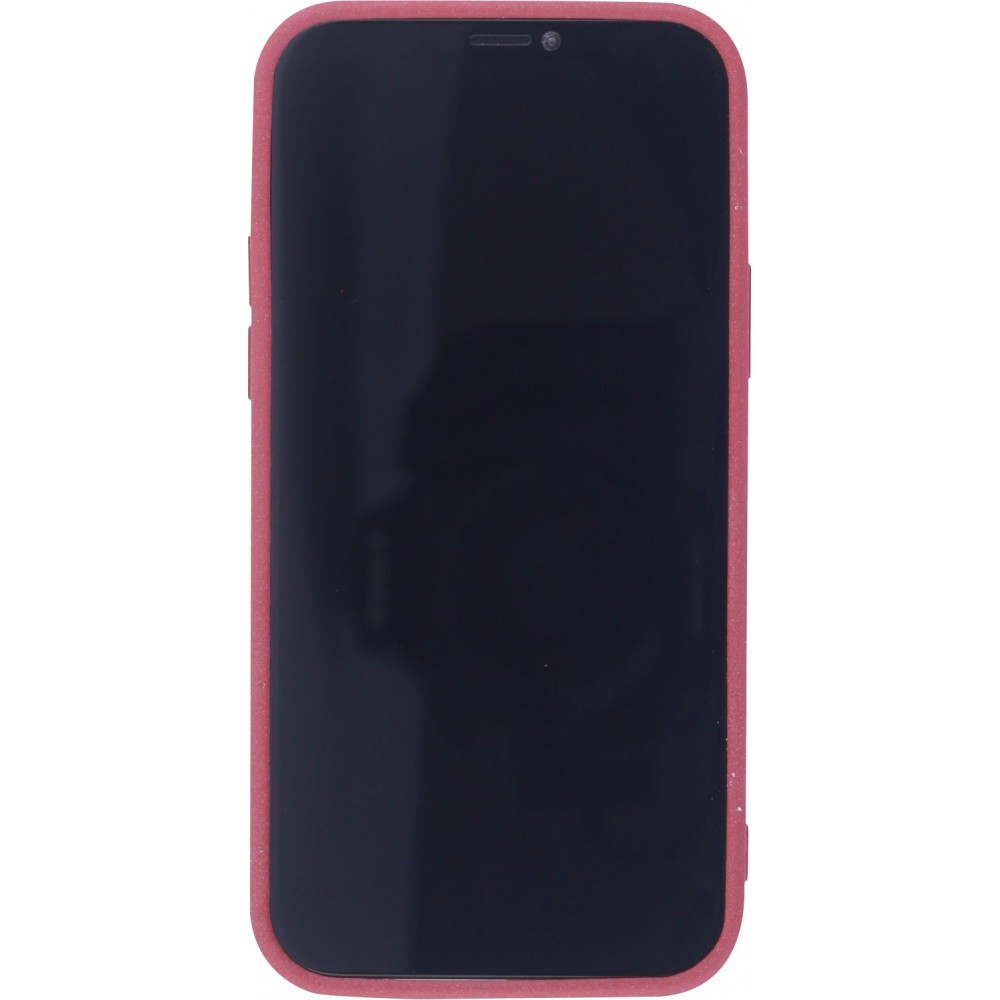 Coque iPhone 13 Pro Max - Silicone Mat Rude - Rouge