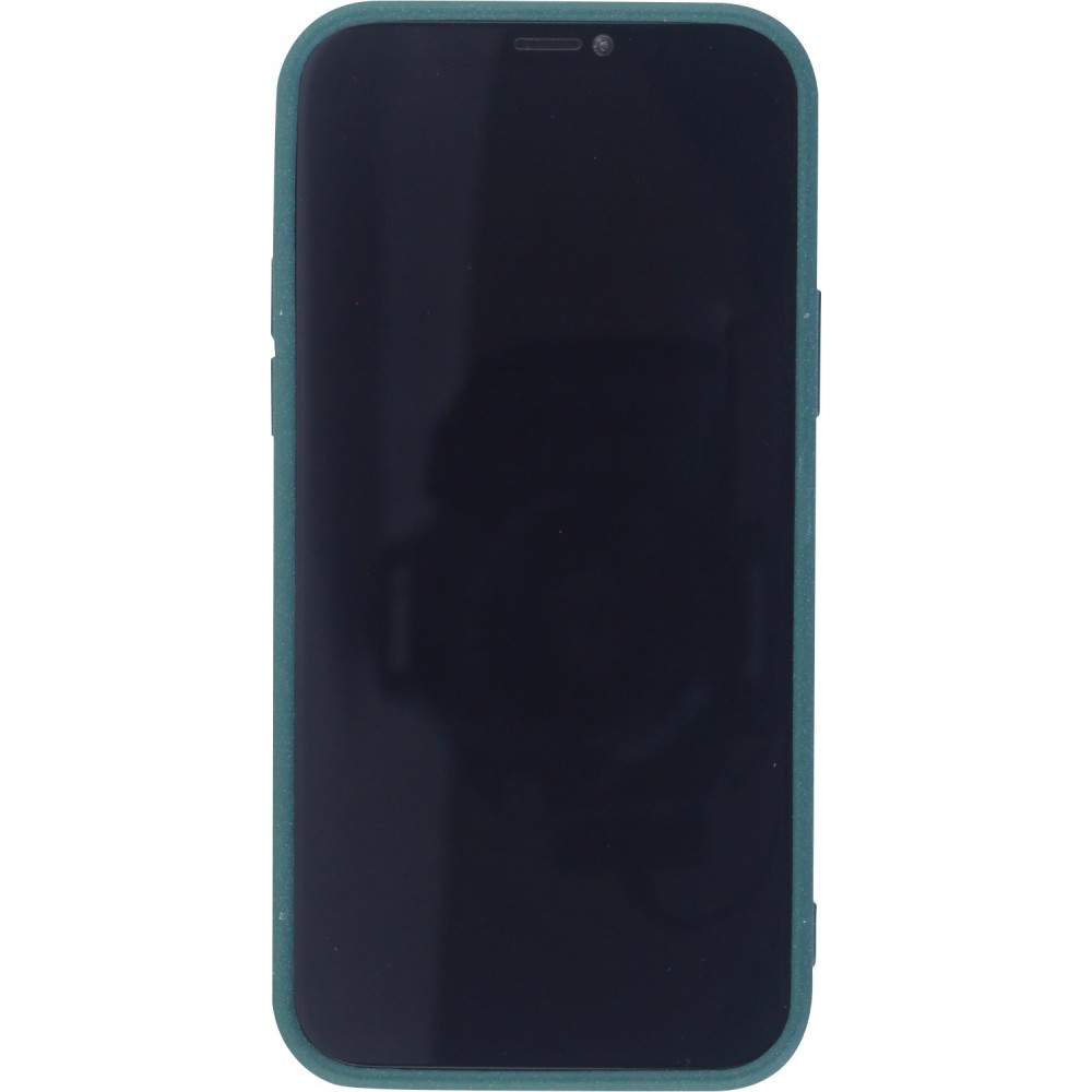 Coque iPhone 12 Pro Max - Silicone Mat Rude - Vert foncé