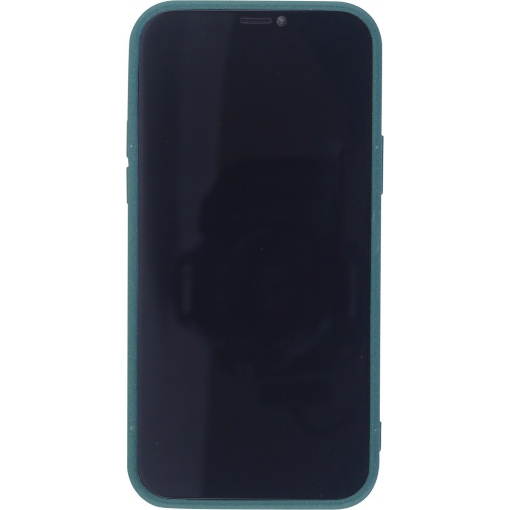 Coque iPhone 13 Pro - Silicone Mat Rude - Vert foncé