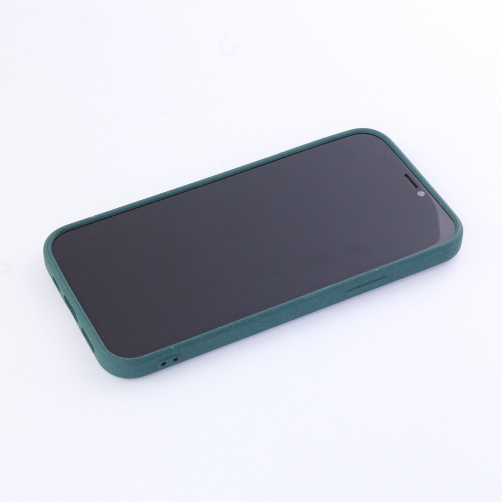 Coque iPhone 12 Pro Max - Silicone Mat Rude - Vert foncé