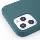 Coque iPhone 12 / 12 Pro - Silicone Mat Rude - Vert foncé