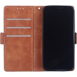 Fourre iPhone 12 Pro Max - Wallet Duo  - Brun