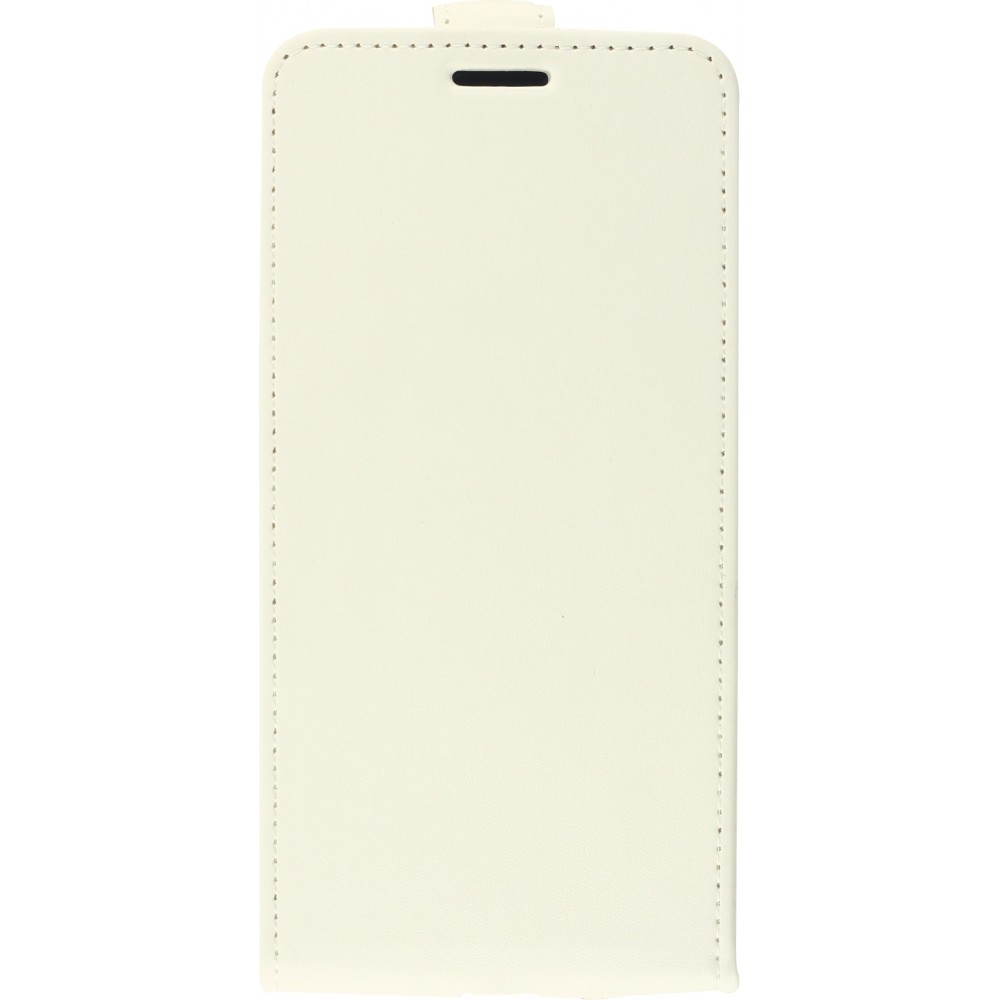 Fourre iPhone 11 Pro Max - Vertical Flip - Blanc