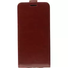 Fourre iPhone 11 Pro - Vertical Flip - Brun