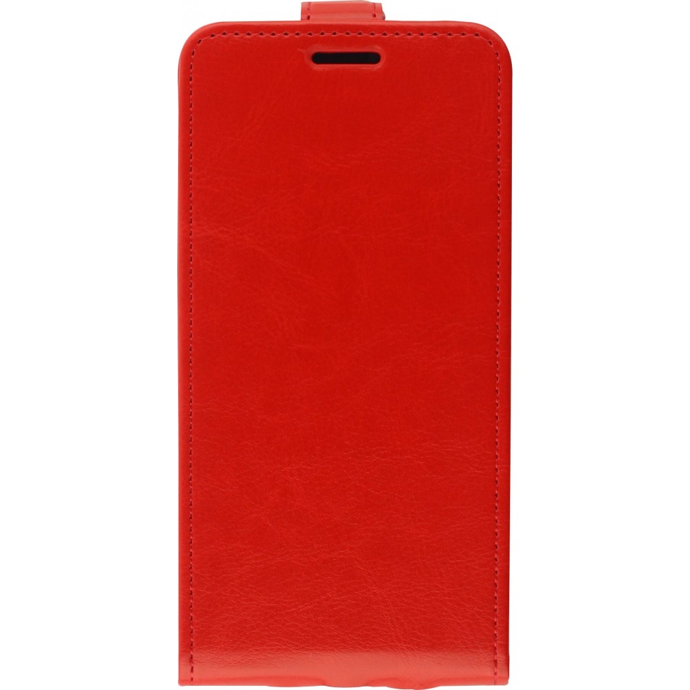Fourre iPhone 12 Pro Max - Vertical Flip - Rouge