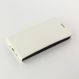 Fourre iPhone 12 mini - Vertical Flip - Blanc
