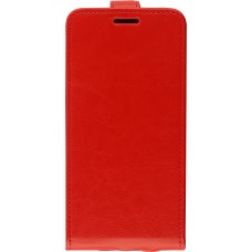 Fourre iPhone 12 mini - Vertical Flip - Rouge