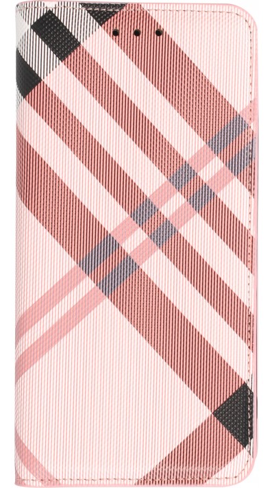 Fourre iPhone 13 - Flip Lines - Rose