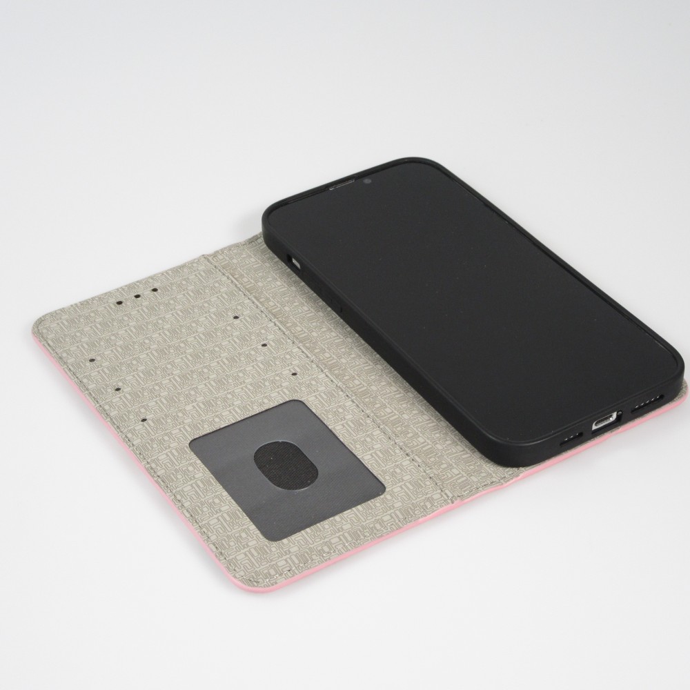 iPhone 13 Case Hülle - Flip Lines - Rosa