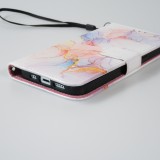 iPhone 13 Case Hülle - Flip Wallet Liquid Color mit Magnet Verschluss - Sunrise