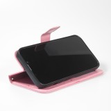 iPhone 13 Case Hülle - Premium Flip - Hellrosa