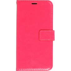 iPhone 13 Case Hülle - Premium Flip - Dunkelrosa