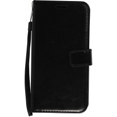 iPhone 13 Case Hülle - Premium Flip - Schwarz