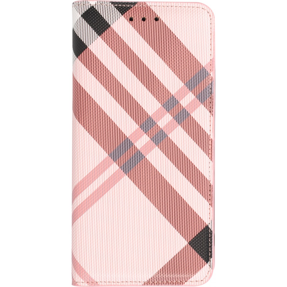Fourre iPhone 13 Pro Max - Flip Lines - Rose