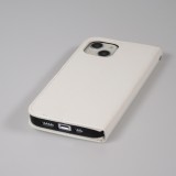 Fourre iPhone 13 mini - Premium Flip - Blanc