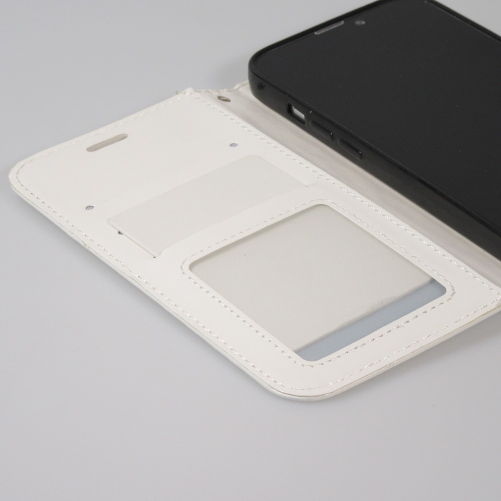 Fourre iPhone 13 mini - Premium Flip - Blanc