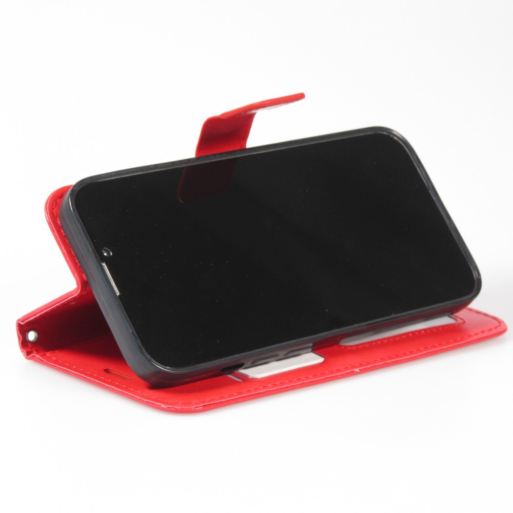 Fourre iPhone 13 mini - Premium Flip - Rouge