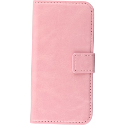 Fourre iPhone 5/5s / SE (2016) - Premium Flip - Rose clair