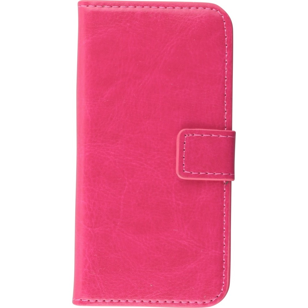 Fourre iPhone 5/5s / SE (2016) - Premium Flip - Rose foncé