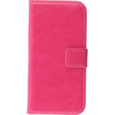 Fourre iPhone 5/5s / SE (2016) - Premium Flip - Rose foncé