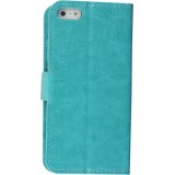 Fourre iPhone 5/5s / SE (2016) - Premium Flip - Turquoise