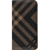 Fourre iPhone 6/6s - Flip Lines - Brun
