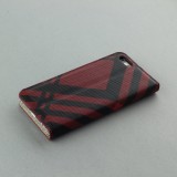 Fourre iPhone 7 / 8 / SE (2020, 2022) - Flip Lines - Rouge